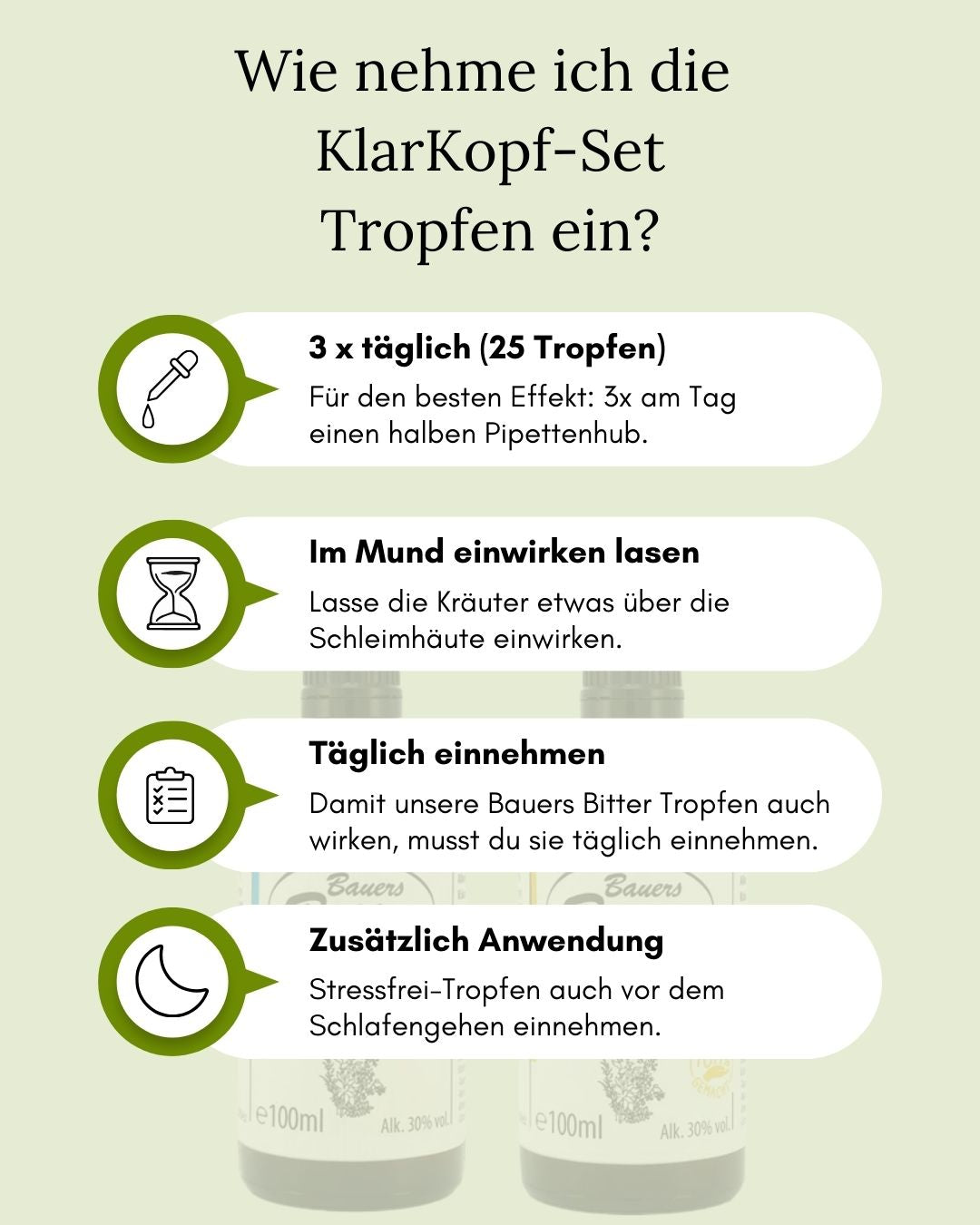 Bauers Bitter Herbs & Stress-Free SMOKE-FREE Set