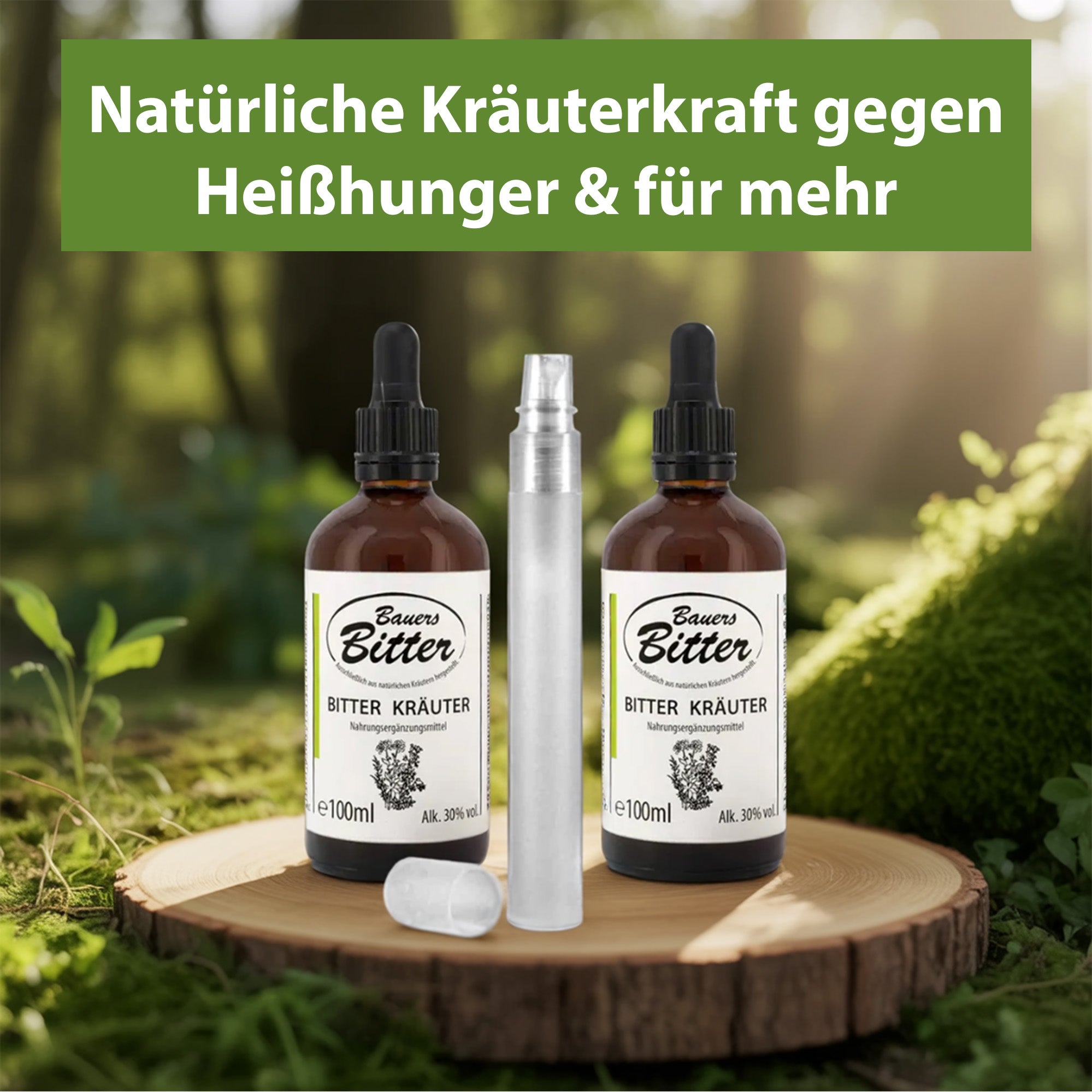 Bauers Bitter Kräuter Gewichtsmanagement
