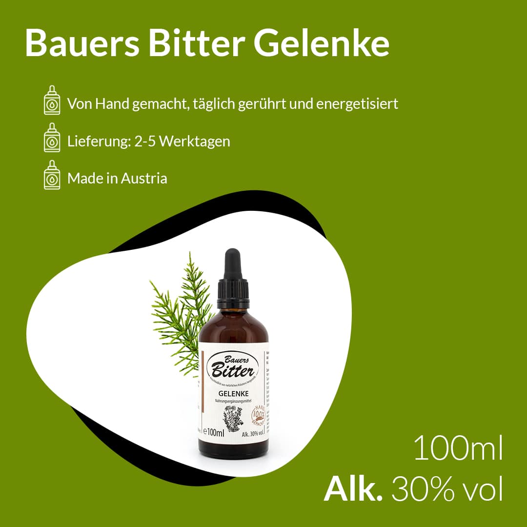 FIT & VITAL SET 4 + 1 Bitter Gelenke für 6 Monate