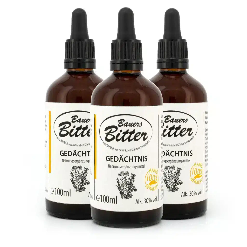 Bauers Bitter Gedächtnis 3er Set