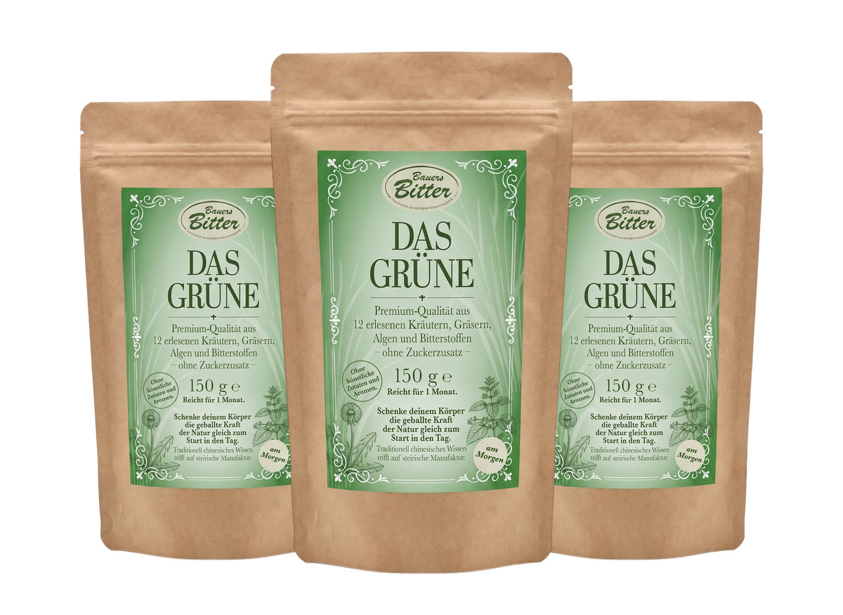 3er SET Das Grüne