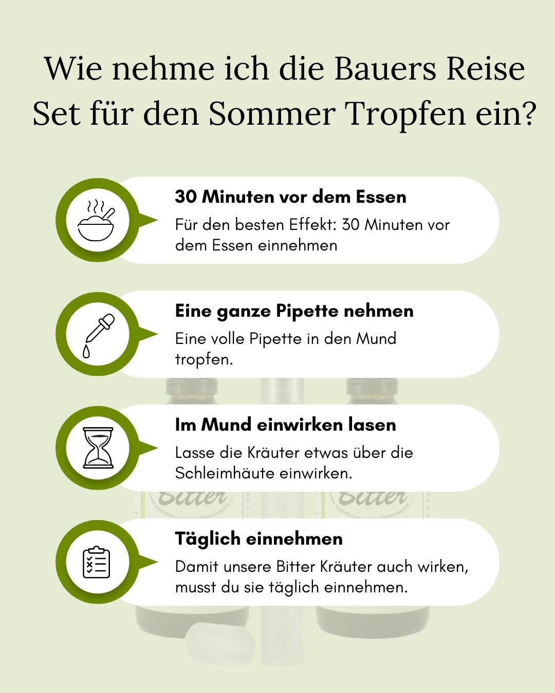 Bauer's travel set for the summer