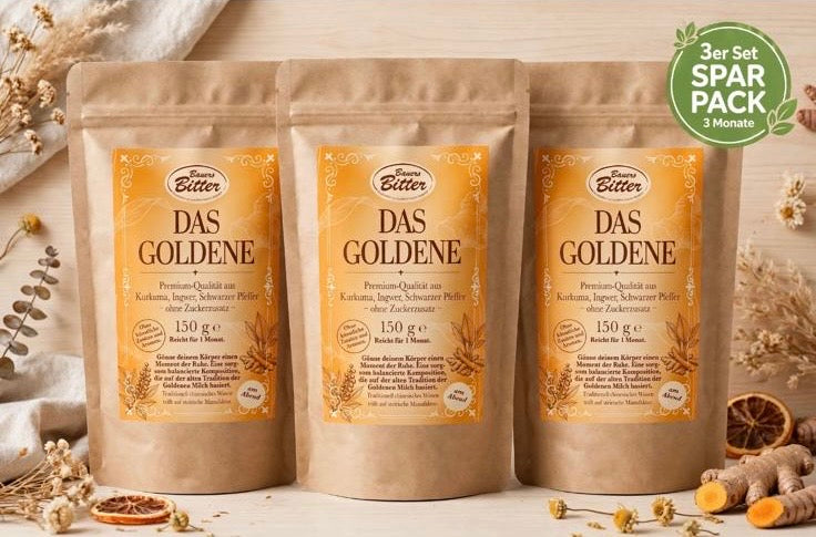 3er SET Das Goldene