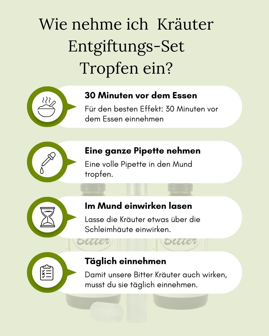 Bauers Bitter Kräuter Entgiftungs-Set