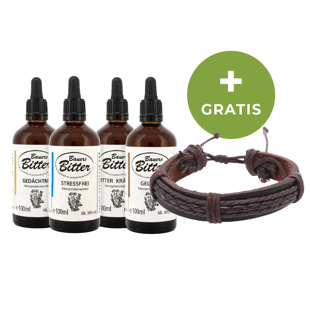 Männerset mit Lederband gratis