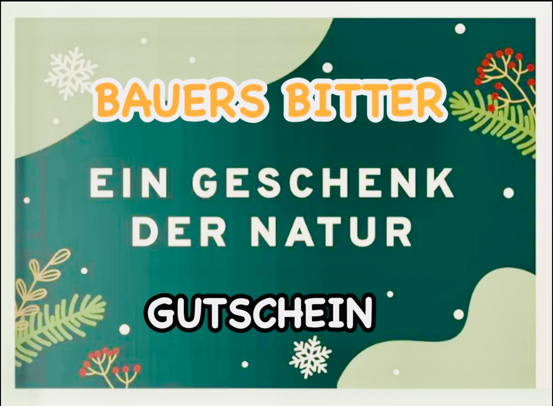Bauers Bitter Gutschein